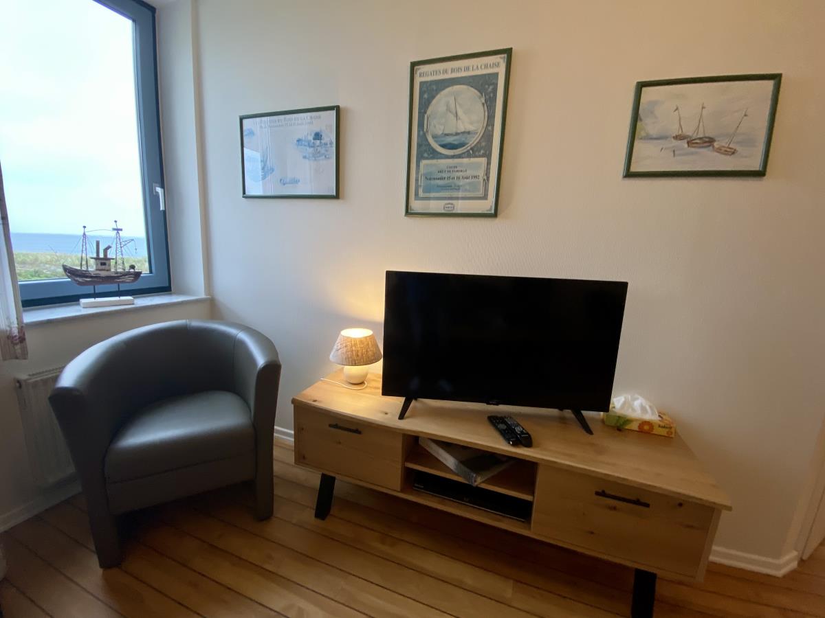 Ostseeblick vom Wohnzimmer aus