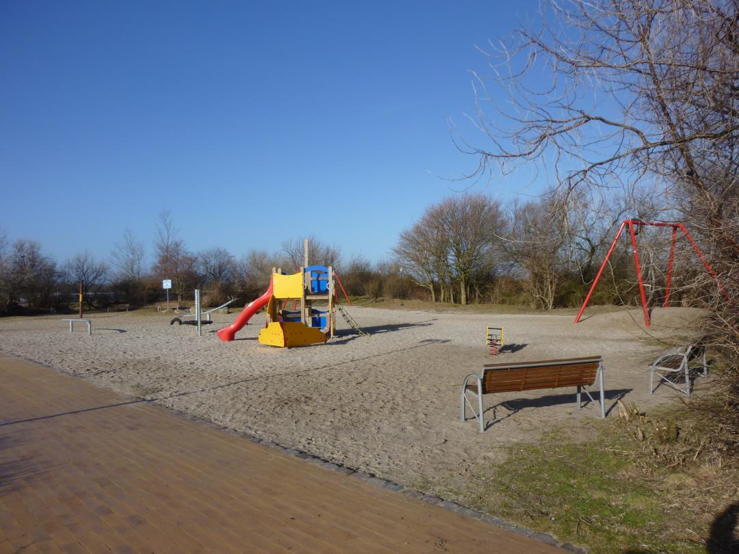 Spielplatz in direkter Nähe