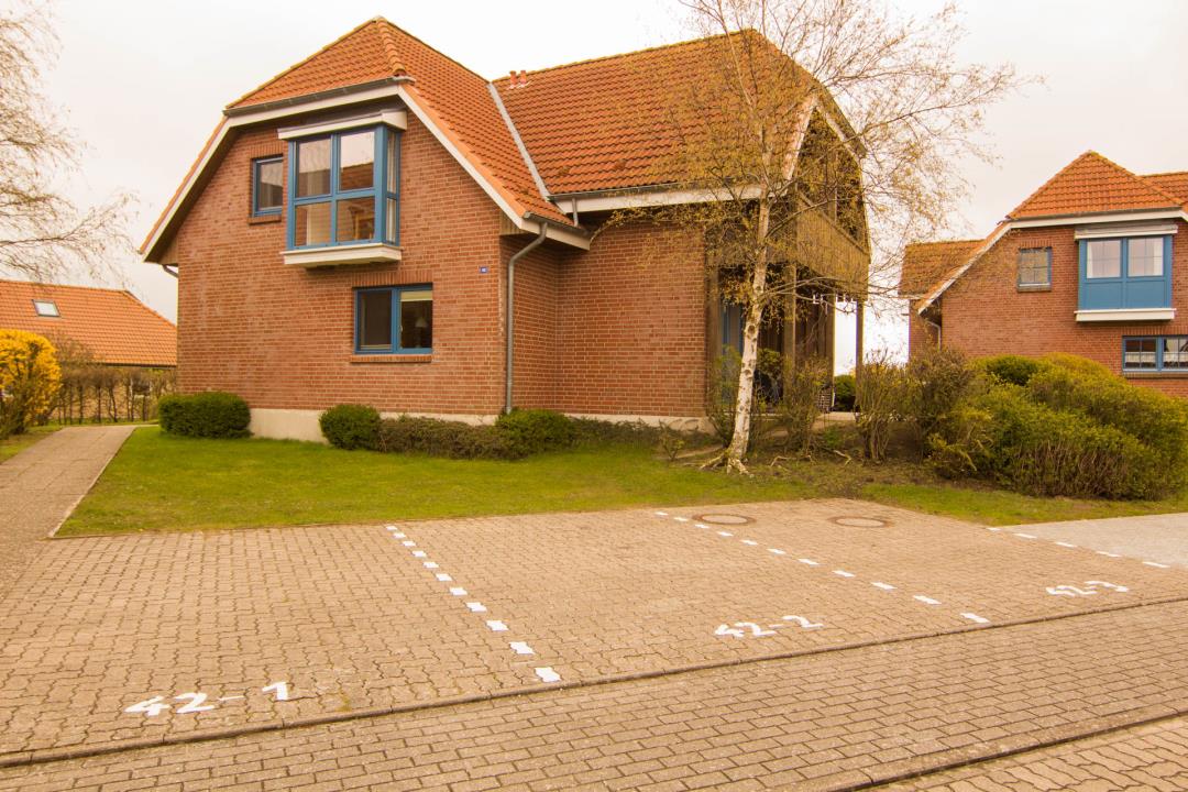 Parkplatz direkt vor der Haustür