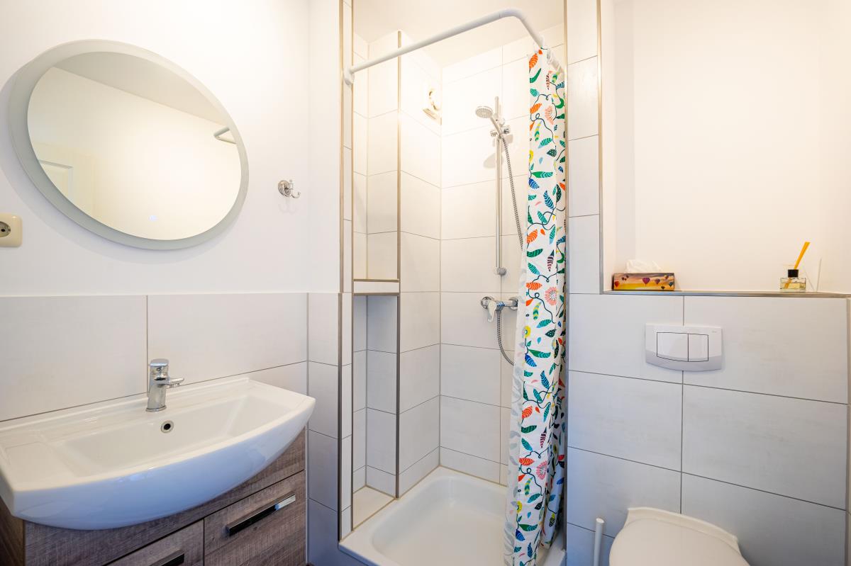 Duschbad mit Fußbodenheizung