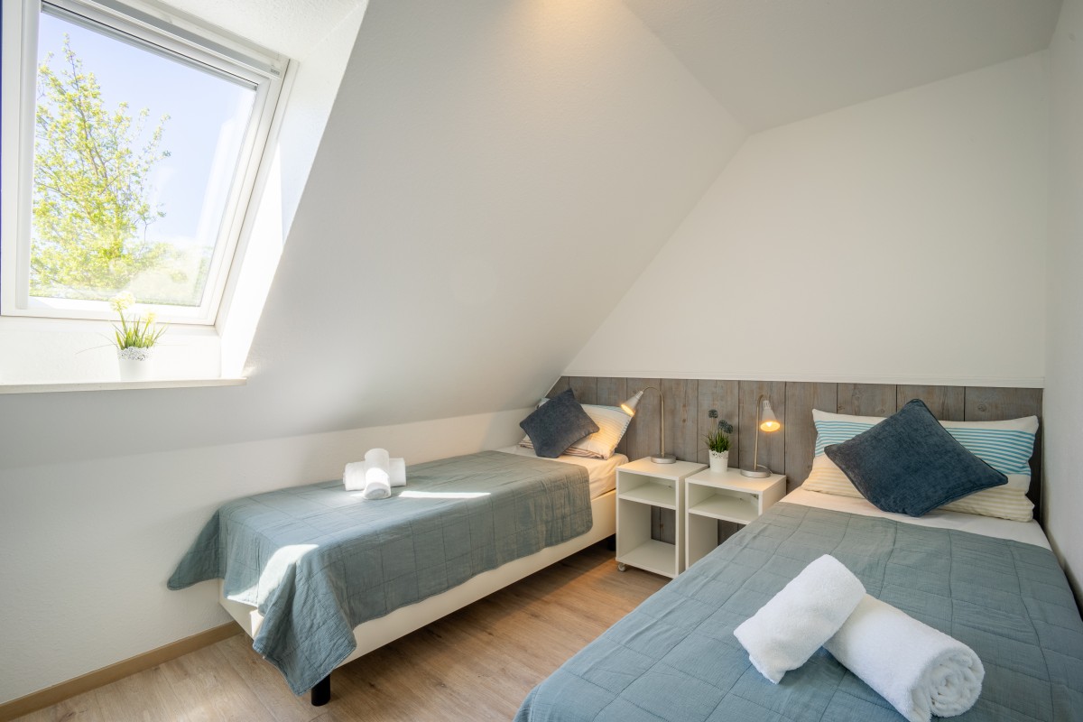 2. Schlafzimmer Betten getrennt